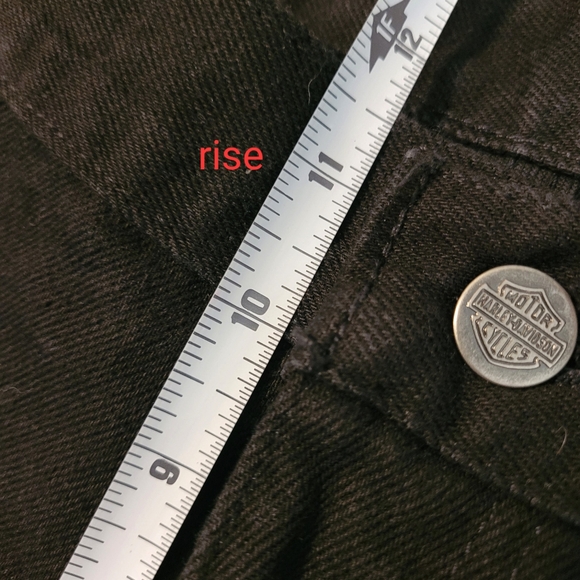 Harley-Davidson Black Women Jeans - Picture 5 of 5